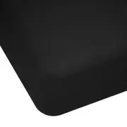 250 Thread Count Cotton Rich Fitted Sheet - Queen Bed, Black