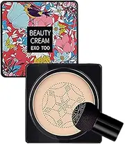 Mushroom Head Air Cushion CC Cream,Flawless CC Cream,CC Cream Moisturizing Oil Control Long Lasting Concealer,Makeup Long Lasting Matte Concealer