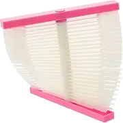 Ipetboom Nail Art Display Sticks Color Polish Display Board for Practice Teaching Fan-shaped Design Compact Lightweight for Versatile Use for Nail Art Client
