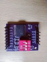 MCP23008 I2C extension board 8 I/O expander Arduino Raspberry