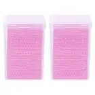 400 Pcs Nail Polish Remover Glue Cleansing Pad Lash Extension Wipes