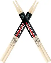 EASTROCK 5A Drum Sticks 2 Pairs Maple Drumsticks for Kids Adults 2 Wood