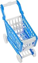 Abaodam Mini Shopping Cart for Lightweight Shopping Trolley Utility Cart for Dolls Fruits Vegetables for Indoor Develops Social Skills