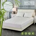 Bamboo Matress Waterproof Mattress Protector Bed Single King Queen Double NEW