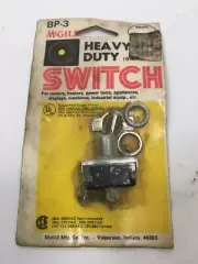 SWITCH Toggle On/Off 2-Screw 20amp Heavy Duty McGill BP-3