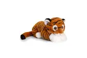 Keeleco 25cm Tiger Kids Children Animal Soft Plush Stuffed Toy Brown 3y+