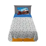 Franco Kids Bedding Super Soft Sheet Set, 3 Piece Twin Size, Hot Wheels