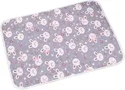 Pet Cooling Latex Mat Dog Pad Portable Kennel Mat Cat Sleeping Ice Silk Mat Cooling Pad for Pet for Bed Sofa Summer Floor, Grey