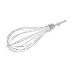 Stainless Steel Egg Beater Milk Beater Milk Frother Rotating Push Whisk