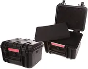 [Tsunami] Waterproof Hard PVC Case with Foam | 305mm x 269mm x 147mm Small