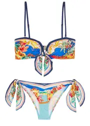 Zimmermann Nautical Printed Bikini - Multicoloured - 3 (UK 14 / L) 3 (UK 14 / L)