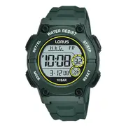 Lorus Men's Digital Watch in Green