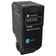 Lexmark CS725 CYAN HIGH YIELD RETURN PROGRAM TONER CARTRIDGE 12K