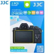 2Pcs JJC LCD Screen Protector Film for OLYMPUS E-M5 Mark III II E-PL7 E-P5 PEN-F