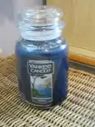 NEW/Yankee Candle Mediterranean Breeze Candle/22 oz. NEVER LIT/Refreshing Scent