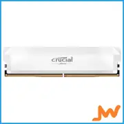 Crucial Pro 16GB (1x16GB) DDR5-6400 UDIMM Memory - White