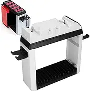 Game Controller Station, Game Cards/Host/Console Storage Rack, for Switch Gamepad, with Charging Indicator, Smart Controller Charging Base