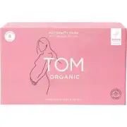TOM Organic Maternity Pads Wingless 8 Pack (Pack of 4)