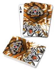 NRL Wests Tigers Deck Playing Cards Poker Mascot Cards