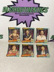 MAGNUM PI P.I. CARD SET 6 JAY HERNANDEZ PERDITA WEEKS ZACHARY KNIGHTON CARDS