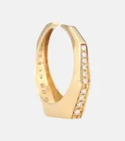 [Eera] Eéra Sabrina 18kt yellow gold convertible ear cuff with diamonds One Size gold