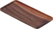 Wood Serving Tray, Wooden Decorative Walnut Tray, Chinese Style Tea Set Tray for Home Hotel