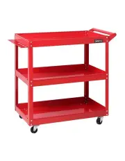 [Giantz] Trolley Toolbox Tool Cart 3-Tier Red