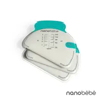 在飛比找樂天市場購物網優惠-nanobebe 母乳保鮮袋150ml 50入