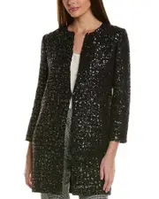 St. John Sequin Wool-Blend Jacket