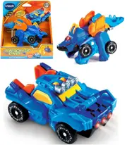 Vtech Switch and Go Dinos - Slam The Stegosaurus - Rex-Ages 3+ Toy dino Car transformer