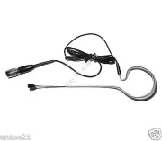 Sale Black Single ear Hook Headset Mic Microphone for Audio Technica Wireless