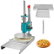 VEVOR Manual Pizza Dough Press Machine, 9.5inch/24cm Household Pizza Pastry, Stainless Steel Pizza Presser, Commercial Chapati Sheet Pizza Crust Press