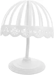 Kisangel Vintage Hat Holder for Boys and Girls Baseball Cap Rack Plastic Stand Organize Children's Hats Wigs