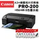 (登錄送相紙+禮券1000)Canon PIXMA PRO-200+CLI-65(8色) A3+噴墨相片印表機超值組