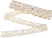 10 Yards Decorative Lace Trim with Tassels Lace for Sewing DIY Crafts Wedding Dress Home Decor Present Bags and Party Decorations