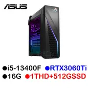 華碩ASUS G16CH-51340F055W 電競桌機/i5/16G/1THD+512GSSD/RTX3060Ti