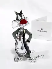 Swarovski SYLVESTER Looney Tunes Cat Red Nose Crystal Authentic NEW 5470345