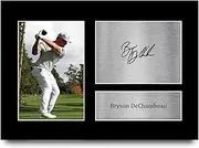 HWC Trading A4 Bryson DeChambeau Gifts Printed Signed Autograph Picture for Golf Memorabilia Fans - A4