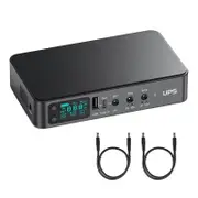 UPS Battery Backup 9000mAh/10400mAh/18000mAh Small Uninterruptible Power Supply for Routers Camera Smartphone 5V 9V 12V D2 version