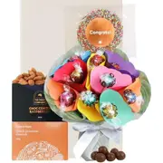 Edible Blooms Congratulations Treat Gift Hamper