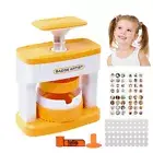 Button Maker Machine Installation-Free Pin Badge Punch Press Kit Unique Gift