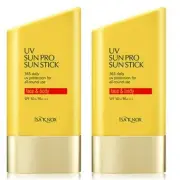 ISAKNOX UV Sun Pro Clear Jumbo Sun Stick SPF50+ PA++++, 30ml (1.01oz) x 2pcs Sun