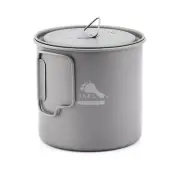 TOAKS 650ml Titanium Pot cup Outdoor Camping Bowl with Lid