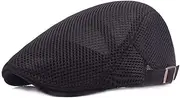 [SUIOPPYUW] Mesh Newsboy Caps Beret Hats Summer Gorras Duckbill Headwear Sun Protection Hair Accessories Cabbie Headgear Cycling Golf