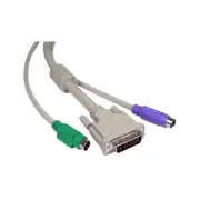 GA100803 KVM Cables for DVI-I & PS2 Switch Boxes 2 Metres -1 set