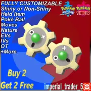 Pokémon Sword and Shield ✨ Shiny Klink ✨ W/ Best 6IV Customizable