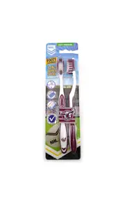 Manly Sea Eagles NRL Toothbrush 2 Pack