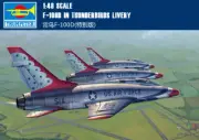 F-100D IN THUNDERBIRDS LIVERY 1/48 aircraft Trumpeter model plane kit 02822