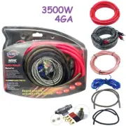 3500w 4 Gauge Car Power Amplifier Wiring Kit Subwoofer AMP RCA Cable Sub Audio