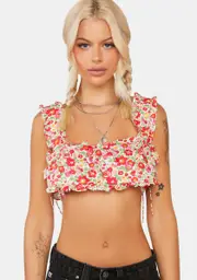 [For Love & Lemons] Auden Crop Top